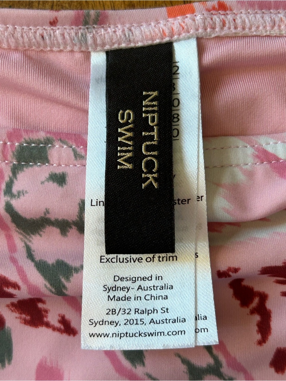 Nip Tuck Swim 'Pretty in Pink' Serendipity Maevis High Waisted Bikini Bottom 8 - Picture 4 of 8
